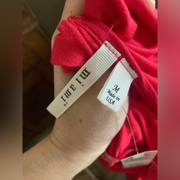 Francesca’s Miami coral pink red color long maxi dress womens size M NWT - Picture 7 of 9